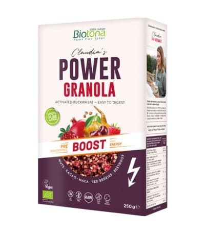 Granola Power Boost Eco 250g Biotona