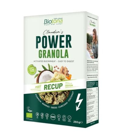 Granola Power Recup Eco 250g Biotona