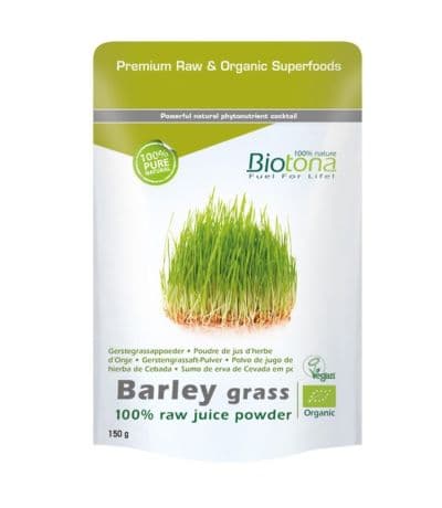 Hierba Cebada Polvo Eco 150g Biotona