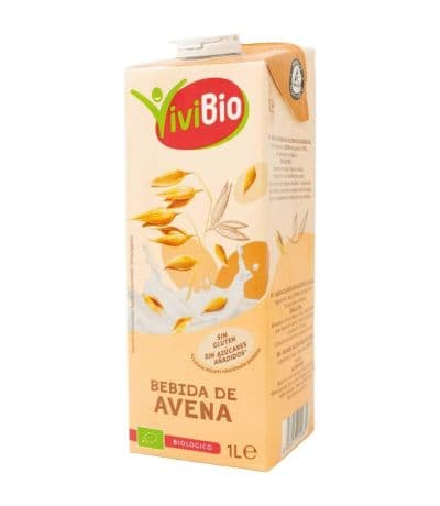 Bebida Vegetal de Avena SinGluten Bio Vegan 6x1L Vivibio