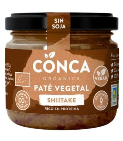 Pate Vegetal de Shitake con Agar Agar Eco Vegan 110g Herbes De La Conca