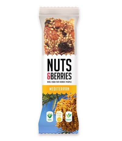 Barrita Mediterran Vegan 15uds Nuts Berries