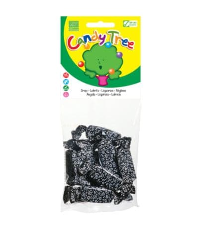 Caramelos Toffes Regaliz Eco SinGluten Vegan 75g Candy Tree