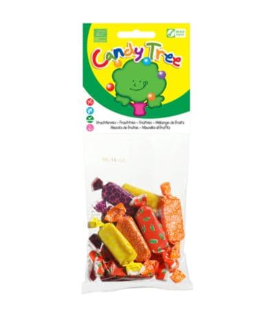 Caramelos Toffes Mezcla Frutas SinGluten 75g Candy Tree