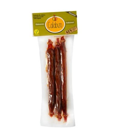 Chorizo Calabaza Vegano Pack de 120g Calabizo