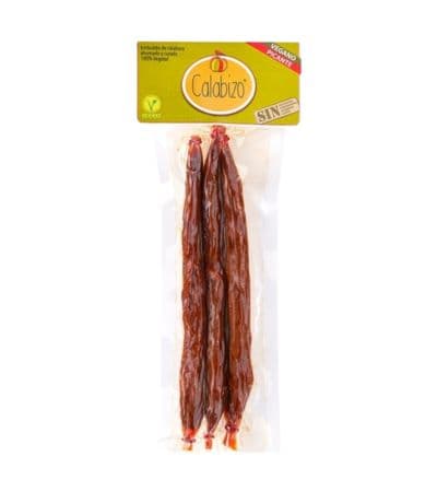 Chorizo Calabaza Picante Vegan Pack de 120g Calabizo