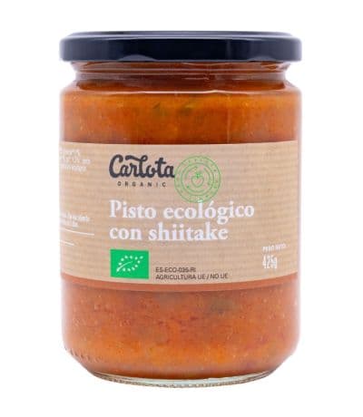 Pisto con Shiitake Bio Vegan 425g Carlota Organic