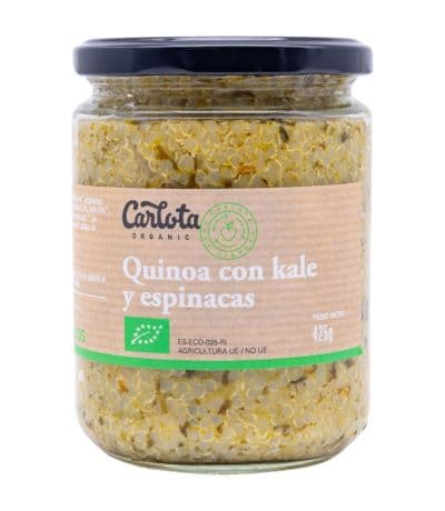 Quinoa con Kale y Espinacas Eco 425g Carlota Organic