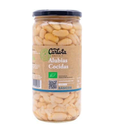 Alubias Cocidas Eco 720g Carlota Organic