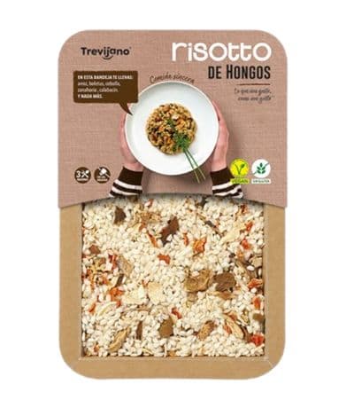 Risotto de Hongos deshidratado SinGluten Vegan 280g Trevijano