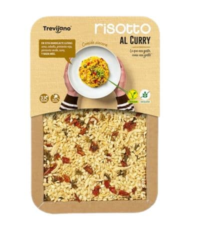 Risotto al Curry SinGluten Vegan 280g Trevijano