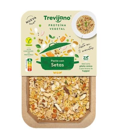 Pasta con Setas Vegan 200g Trevijano