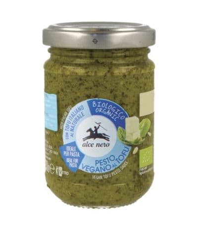 Pesto al Tofu Vegan Bio 130g Alce Nero