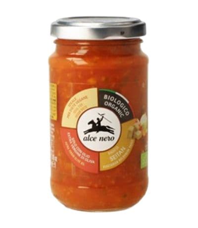 Salsa de Tomate con Seitan Bio 200g Alce Nero