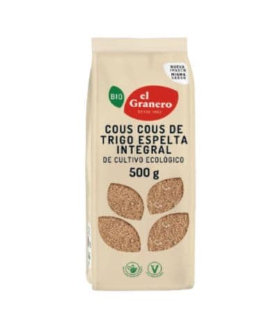 Cous Cous de Trigo Espelta Integral Bio 500g El Granero Integral