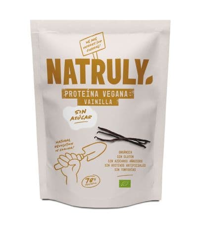 Proteina de Vainilla SinGluten Bio Vegan 350g Natruly