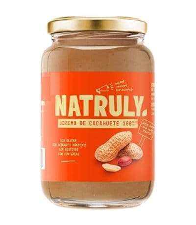 Crema de Cacahuete SinGluten Vegan 500g Natruly