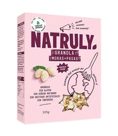Granola Moras y Pasas SinGluten Bio Vegan 325g Natruly