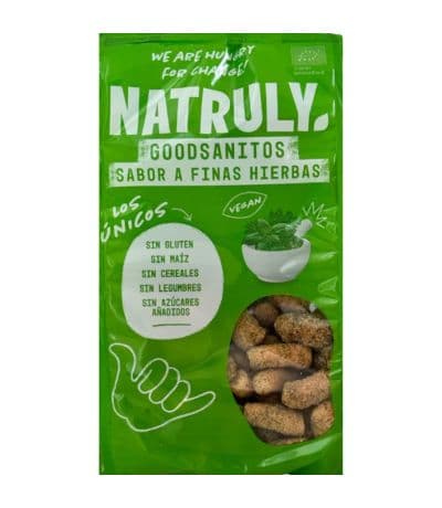 Goodsanitos sabor Finas Hierbas Bio 70gr Natruly