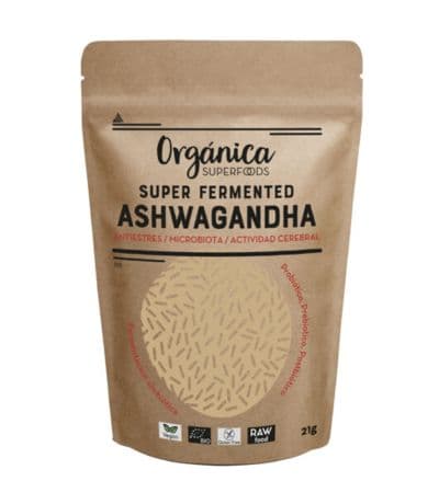 Ashwagandha Super Fermented Bio Vegan 21g Organica Superfood