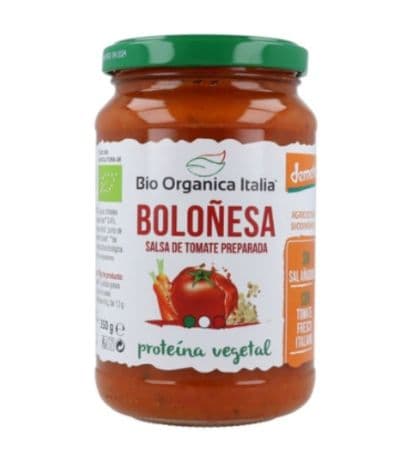 Salsa de Tomate Boloñesa Vegetal Vegan Bio 350g Bio Organica Italia