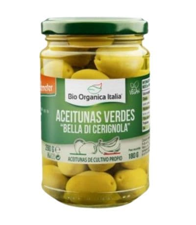 Aceitunas Verdes Eco 280g Bio Organica Italia