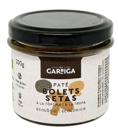 Pate Setas a La Trufa SinGluten Eco Vegan 100g Can Garriga