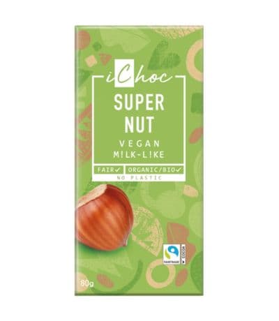 Chocolate Super Nut Vegan 80g iChoc