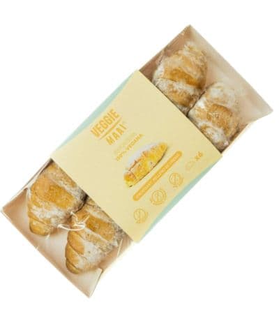 Croissant Relleno de Crema Vegan 6uds Veggie Maai