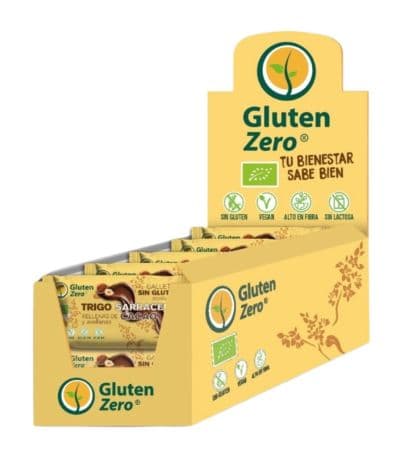 Galletas Trigo Sarraceno Rellenas Chocolate Eco Vegan 16x90g Gluten Zero