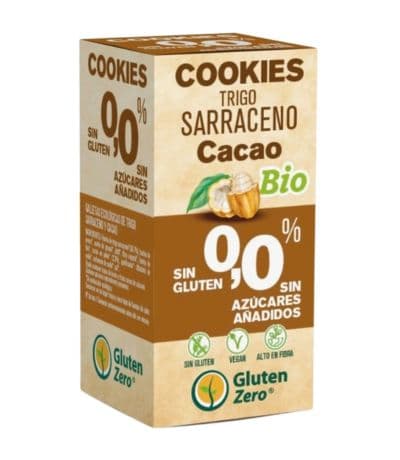 Cookies Trigo Sarraceno Cacao SinGluten Bio 100g Zero Gluten