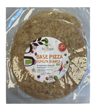 Base Pizza Espelta Blanca Eco Vegan 390g La Grana