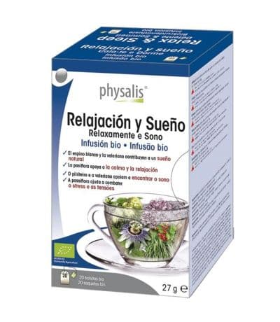 Infusion Relajacion y Sueño Bio 20inf Physalis