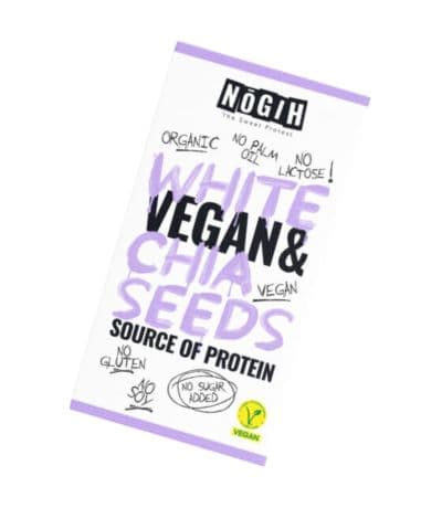 Choco Blanco Semillas Chia SinAzucar 70g Chocolates Higon