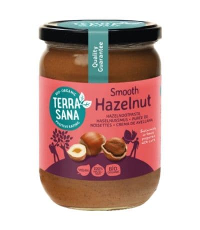 Crema de avellana Bio Vegan 500g Terrasana