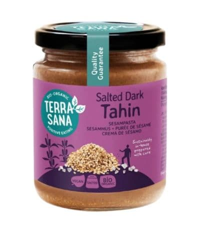 Tahin Integral Con Sal del Himalaya Bio Vegan 250g Terrasana