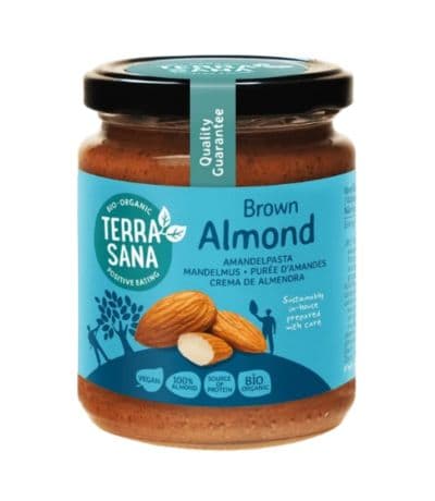 Crema Integral de Almendra Bio Vegan 250g Terrasana