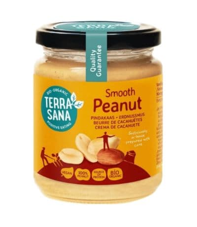 Crema de Cacahuete Bio Vegan 250g Terrasana