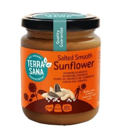 Crema de Pipas de Girasol con Sal del Himalaya Bio Vegan 250g Terrasana