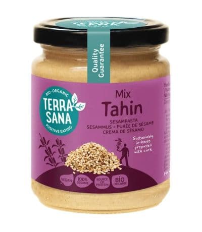 Tahin Crema de sesamo semiintegral Bio Vegan 250g Terrasana