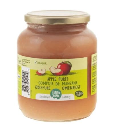 Pure de manzana Bio Vegan 700g Terrasana