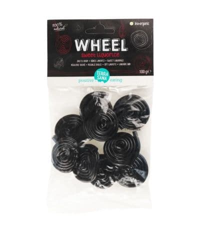 Regaliz Wheel Bio Vegan 100g Terrasana