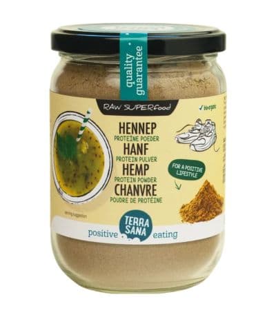 Proteina de cañamo en polvo Bio Nature vegana 200g Terrasana