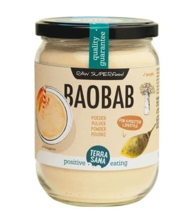 Fruto del baobab en polvo Bio Nature vegana 190g Terrasana