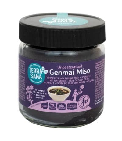 Genmai Miso sin Pasteurizar Bio Vegan 350g Terrasana