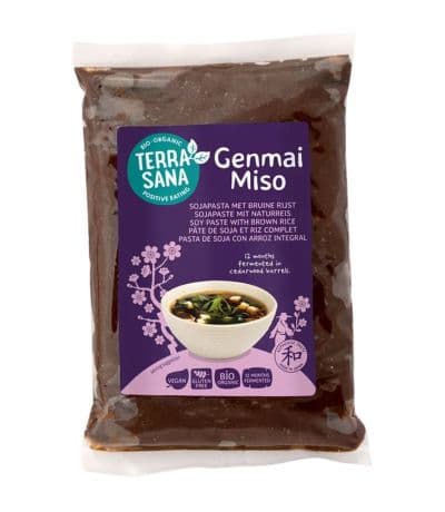Genmai Miso Mild Bio Vegan 400g Terrasana