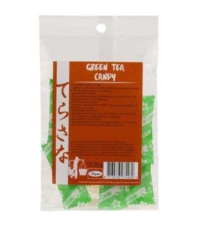 Caramelos De Te Verde Vegan 30g Terrasana
