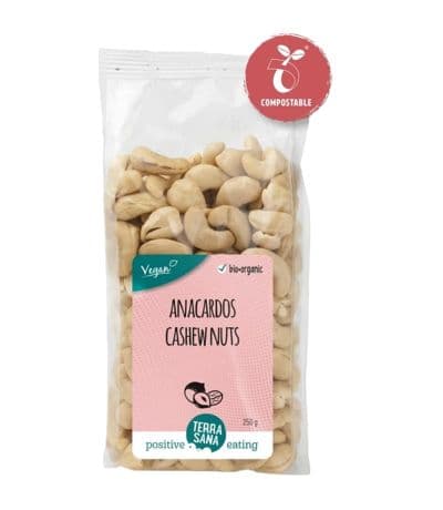 Anacardos Sin Tostar Bio Vegan 250g Terrasana