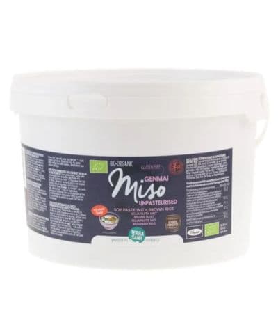 Genmai Miso Sin Pasteurizar Bio Vegan 5kg Terrasana