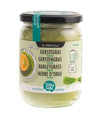 Hierba de Cebada en Polvo Bio Vegan 130g Terrasana